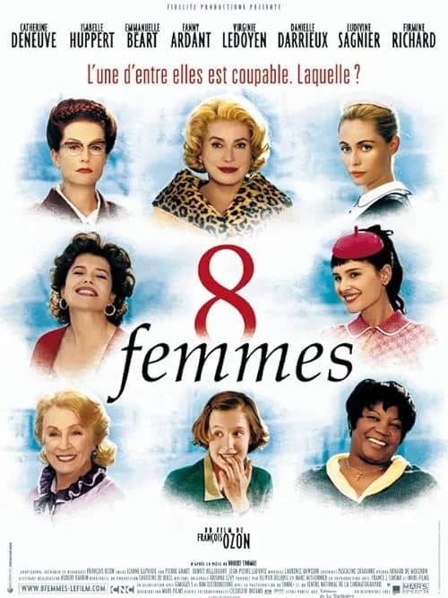 8 Women film posteri