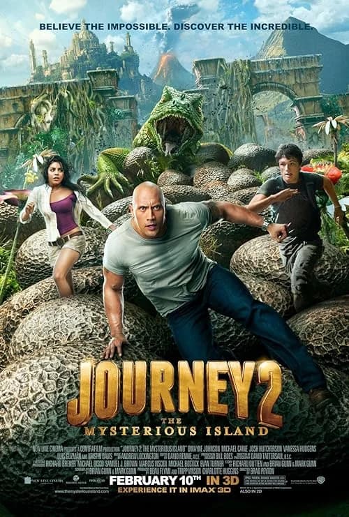 Journey 2: The Mysterious Island film posteri