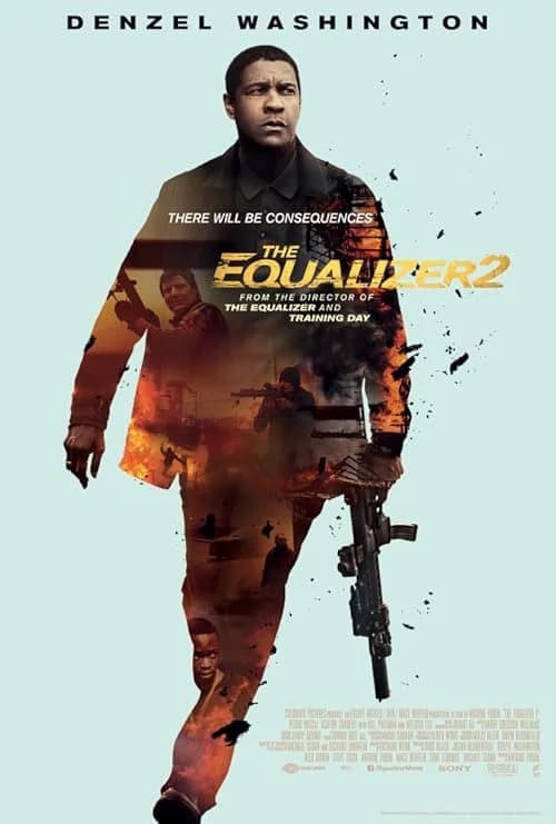 The Equalizer 2 film posteri